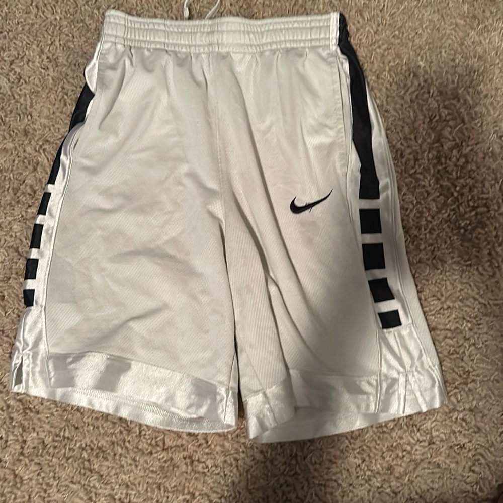 Nike white shorts
